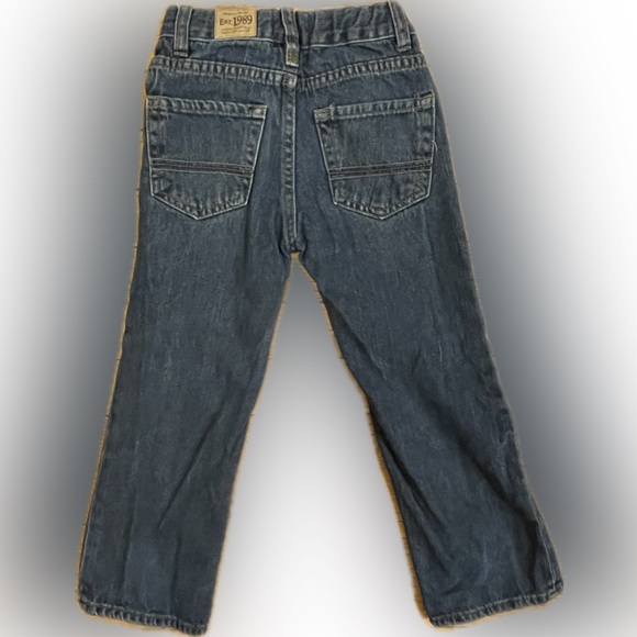 1989 Blue Straight Leg Jeans - 5T - Picture 2 of 3